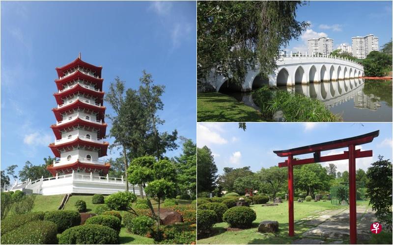 在裕华园和裕廊东两个地铁站之间,两个大型花园有岛国其他地方难得一见的景致和绿荫。 在裕华园和裕廊东两个地铁站之间,两个大型花园有岛国其他地方难得一见的景致和绿荫。