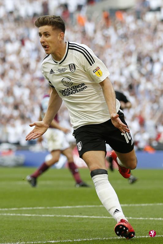 ▲凯尔尼的进球助富勒姆下赛季重回英超联赛。(法新社) ▲凯尔尼的进球助富勒姆下赛季重回英超联赛。(法新社)