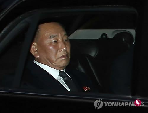 朝鲜劳动党中央委员会副委员长兼统一战线部部长金英哲.(韩联社) 朝鲜劳动党中央委员会副委员长兼统一战线部部长金英哲.(韩联社)