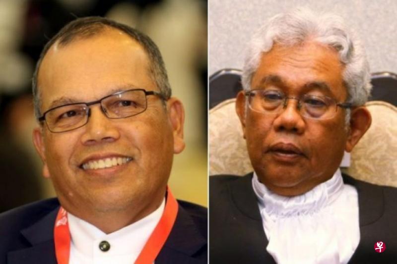 马来西亚联邦法院首席大法官劳勿斯(左)及上诉庭主席祖基菲里已经辞职。国家元首也已批准这两名司法界头两号人物的辞呈。(档案照片) 马来西亚联邦法院首席大法官劳勿斯(左)及上诉庭主席祖基菲里已经辞职。国家元首也已批准这两名司法界头两号人物的辞呈。(档案照片)