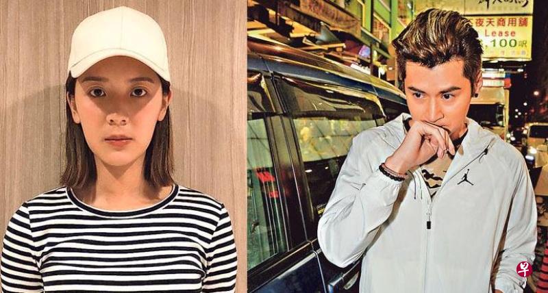 陈家乐与余香凝三年情告终。(图:网络) 陈家乐与余香凝三年情告终。(图:网络)