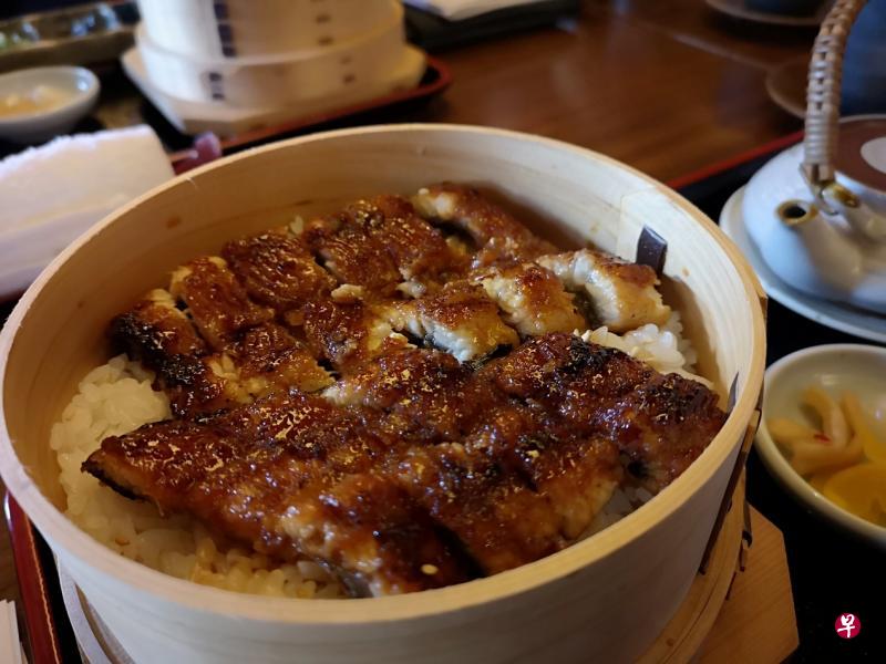 来自爱知县的传统鳗鱼饭。 来自爱知县的传统鳗鱼饭。