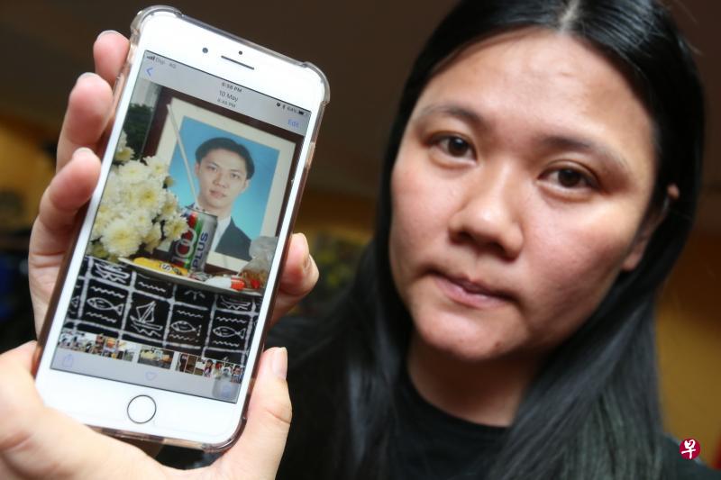 赵明福的妹妹赵丽兰昨天出席民行党召开的记者会,并表示希望当局能从谋杀或误杀角度调查此案。(中国报) 赵明福的妹妹赵丽兰昨天出席民行党召开的记者会,并表示希望当局能从谋杀或误杀角度调查此案。(中国报)