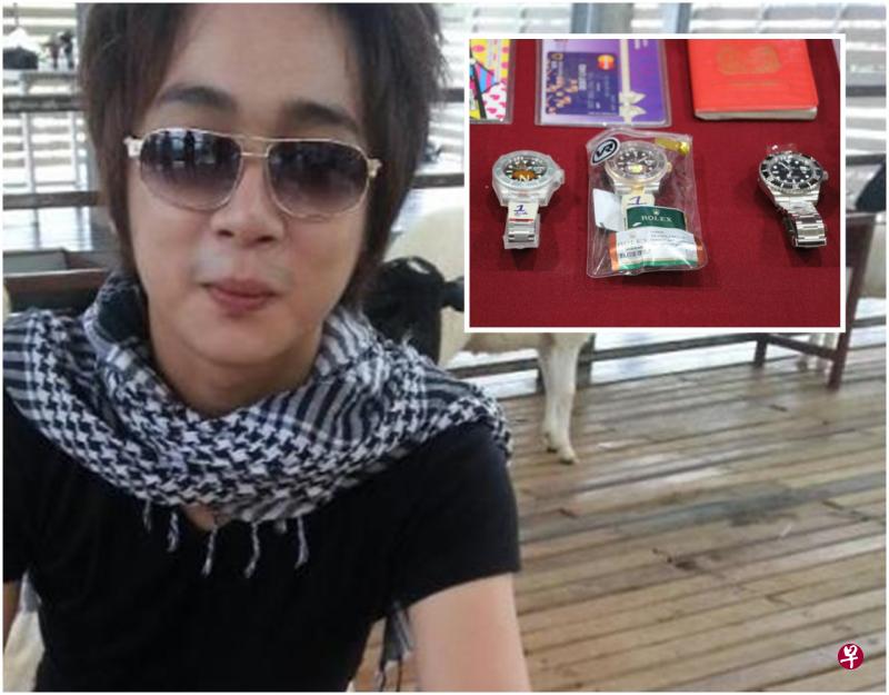 28岁新加坡籍男子陈伟健,在泰国通过面簿售卖冒牌名表被捕。(取自面簿) 28岁新加坡籍男子陈伟健,在泰国通过面簿售卖冒牌名表被捕。(取自面簿)