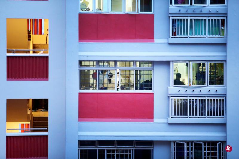 蔡厝港北6路第791座组屋发生命案。(谢智扬摄) 蔡厝港北6路第791座组屋发生命案。(谢智扬摄)