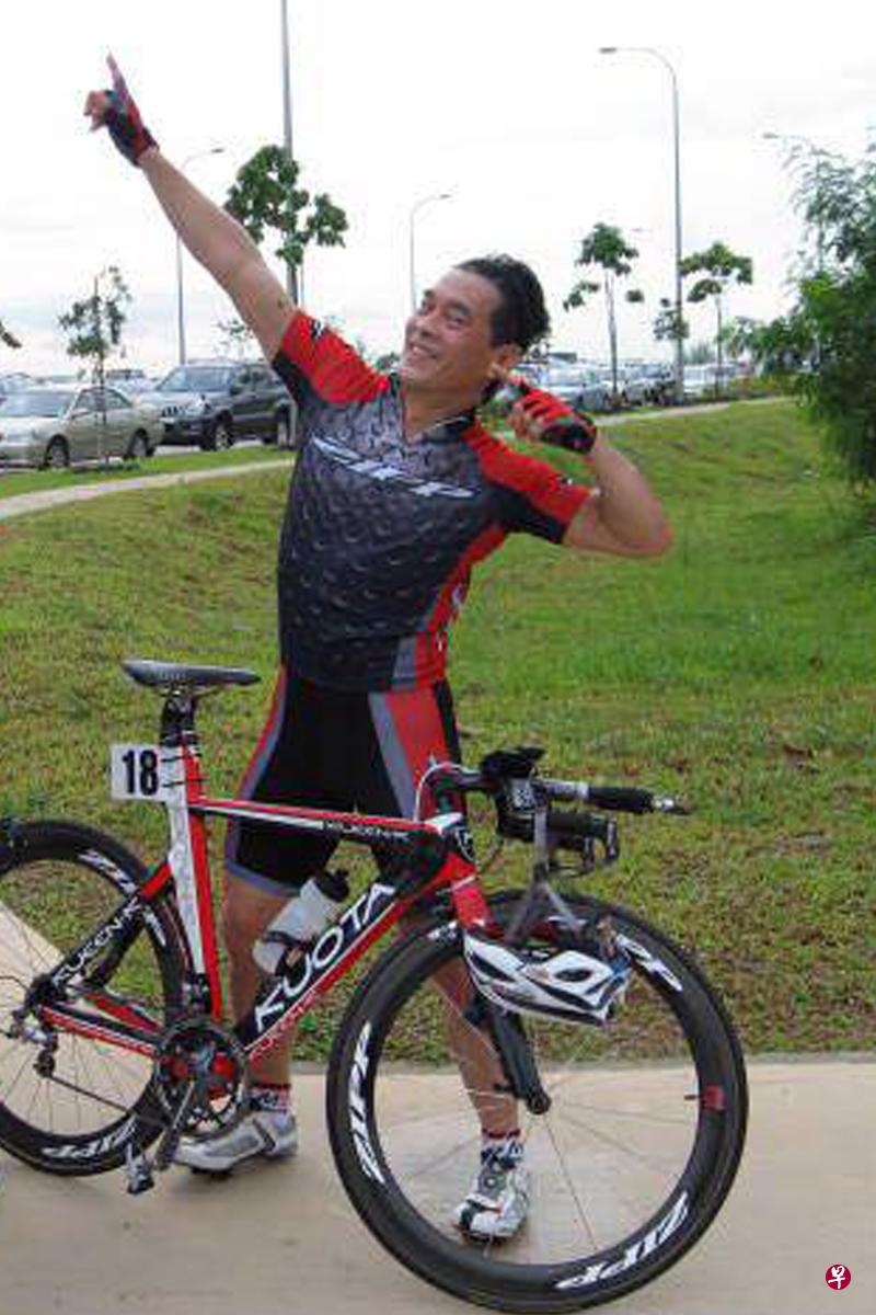 死者生前热爱脚踏车运动。(取自网络) 死者生前热爱脚踏车运动。(取自网络)