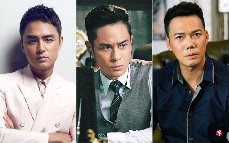 明道(左起)、郑嘉颖、谢天华参演喜剧《套路》。(互联网) 明道(左起)、郑嘉颖、谢天华参演喜剧《套路》。(互联网)