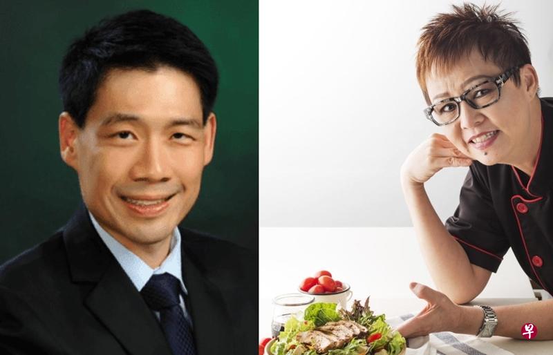 骨科医生张怡泓(左)与烹饪导师梁丽莎。 骨科医生张怡泓(左)与烹饪导师梁丽莎。