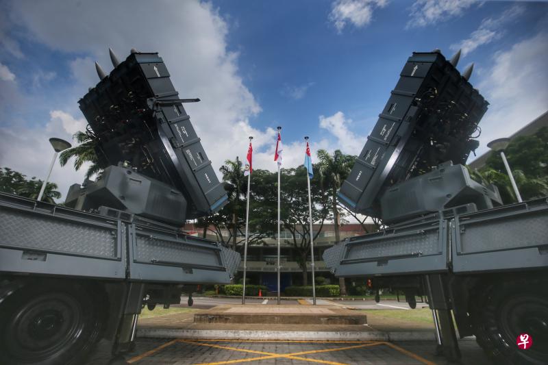 新加坡武装部队新一代地对空导弹系统SPYDER正式投役。(林国明摄) 新加坡武装部队新一代地对空导弹系统SPYDER正式投役。(林国明摄)
