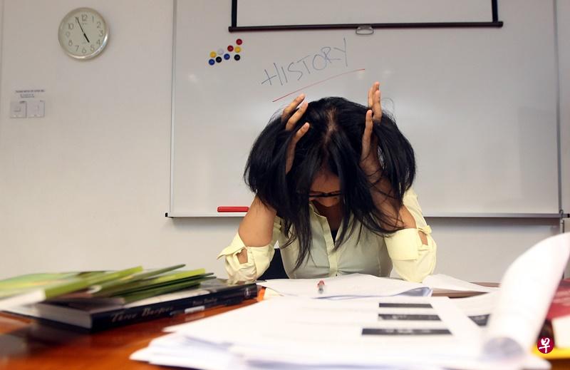 要控制压力,大家首先必须意识到自己面对压力。(档案照) 要控制压力,大家首先必须意识到自己面对压力。(档案照)