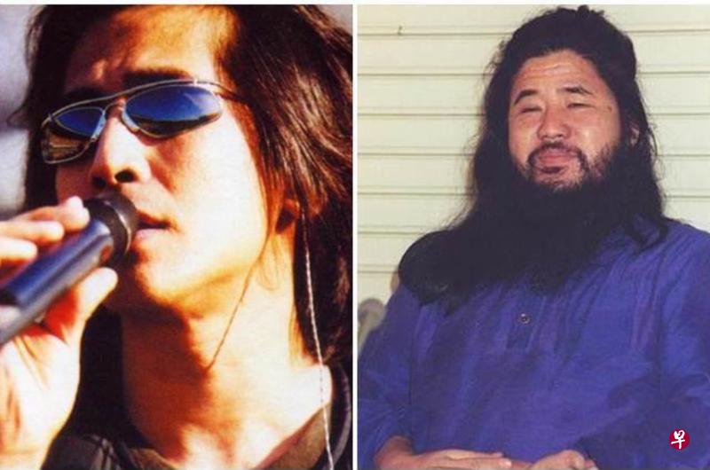 齐秦(左图)年轻时与日本邪教教主麻原彰晃一样,蓄了一头长发。(互联网) 齐秦(左图)年轻时与日本邪教教主麻原彰晃一样,蓄了一头长发。(互联网)