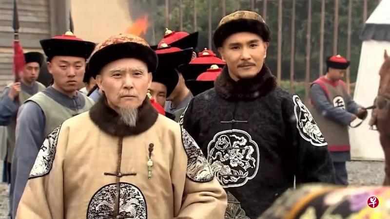 张国强(左)、陈展鹏在《天命》演君臣。(互联网) 张国强(左)、陈展鹏在《天命》演君臣。(互联网)
