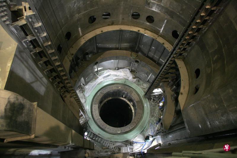 位于伊朗南部布什尔省(Bushehr)核电厂的反应堆。(法新社) 位于伊朗南部布什尔省(Bushehr)核电厂的反应堆。(法新社)