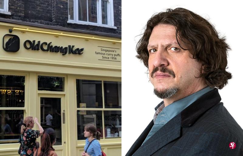 英国食评人雷纳(Jay Rayner)把老曾记的咖哩卜评得一文不值。(互联网) 英国食评人雷纳(Jay Rayner)把老曾记的咖哩卜评得一文不值。(互联网)