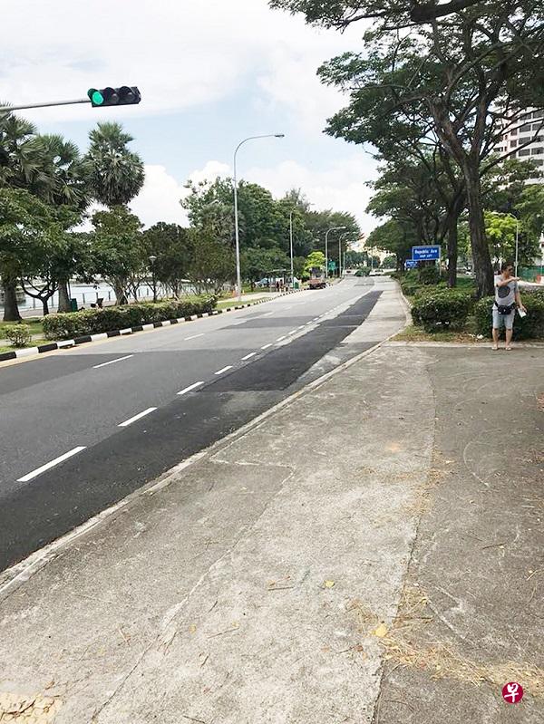 车祸发生在泛岛高速公路靠近英娘道的出 口处。（谷歌地图）