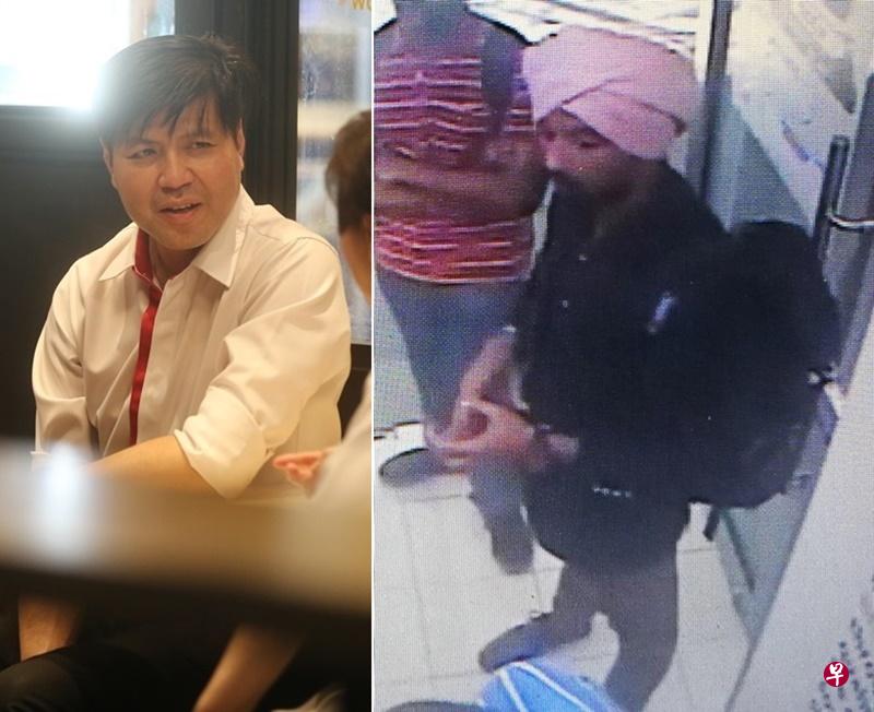 当铺男经理黄先生识破假枪后高呼求救。(意外组) 当铺男经理黄先生识破假枪后高呼求救。(意外组)