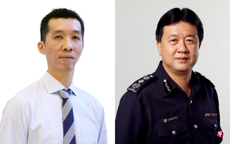 47岁的孙伟明(左)曾任中央肃毒局副局长。移民与关卡局总监杨玉龙将在9月17日正式出任内政群英学院总裁。(内政部提供) 47岁的孙伟明(左)曾任中央肃毒局副局长。移民与关卡局总监杨玉龙将在9月17日正式出任内政群英学院总裁。(内政部提供)