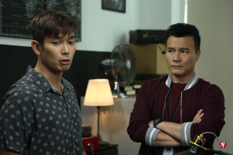 黄俊雄(左)在《天之骄子》的演技时好时坏,李洺中表现出色。 黄俊雄(左)在《天之骄子》的演技时好时坏,李洺中表现出色。