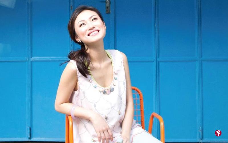 主修爵士的黄川美挺着三个月的孕肚到中国参赛。(受访者提供) 主修爵士的黄川美挺着三个月的孕肚到中国参赛。(受访者提供)