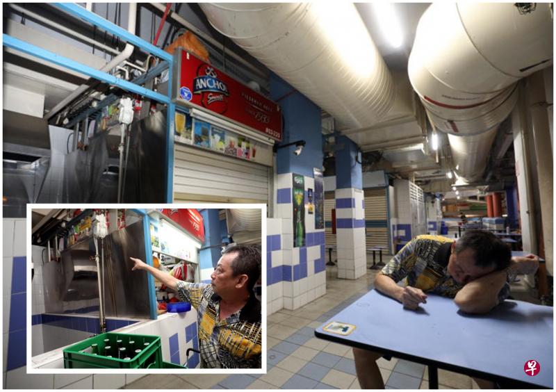 饮料摊后方原本装置一块“防贼板”,防毛贼从上方的间隙爬进,过后被砂煲饭摊主拆走。 饮料摊后方原本装置一块“防贼板”,防毛贼从上方的间隙爬进,过后被砂煲饭摊主拆走。