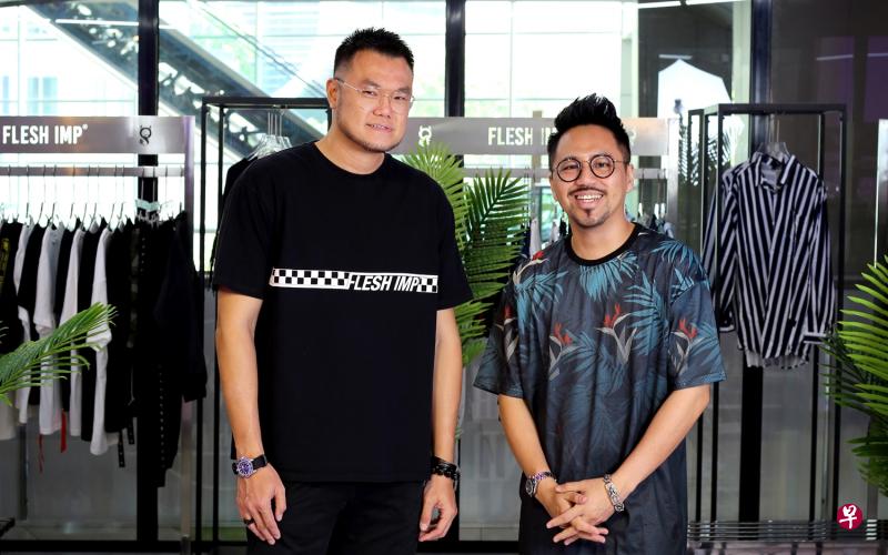 Flesh Imp创办人郭力玮(左)和曹致庭。(龙国雄摄) Flesh Imp创办人郭力玮(左)和曹致庭。(龙国雄摄)