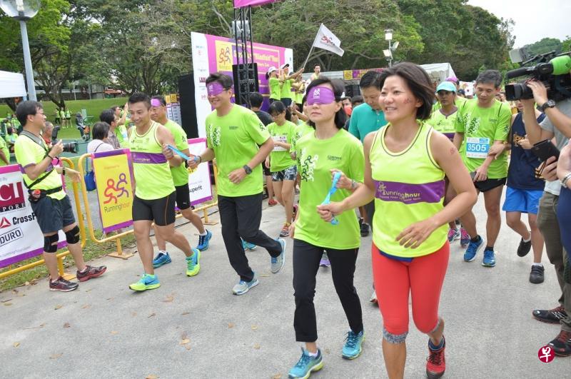 特需人士能与公众一起参与Run For Inclusion 2018集体长跑活动。(Runninghour提供) 特需人士能与公众一起参与Run For Inclusion 2018集体长跑活动。(Runninghour提供)