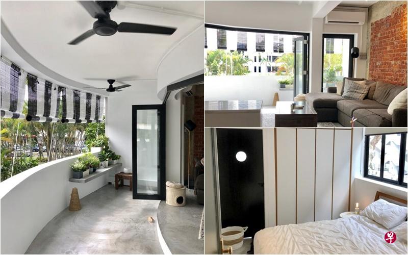 这是中峇鲁的一个面积915平方英尺的二楼单位,一入屋内最吸睛的是弧形阳台。 这是中峇鲁的一个面积915平方英尺的二楼单位,一入屋内最吸睛的是弧形阳台。