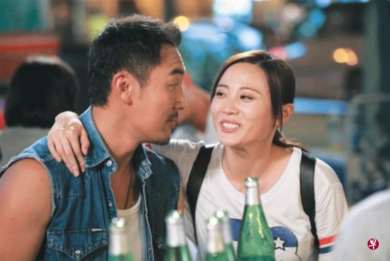 谭俊彦(左)与朱晨丽剧中演出特技队的师兄妹。 谭俊彦(左)与朱晨丽剧中演出特技队的师兄妹。