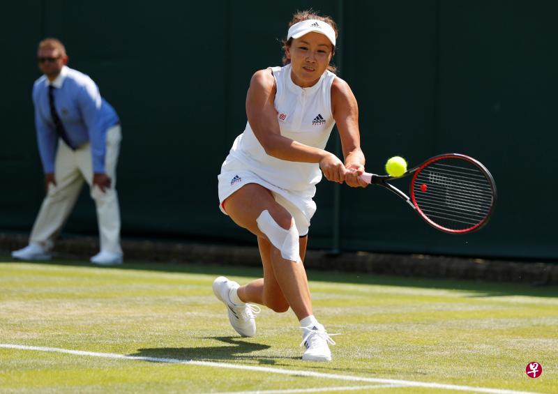 中国网球名将彭帅曾赢得两项大满贯赛女双冠军。(法新社) 中国网球名将彭帅曾赢得两项大满贯赛女双冠军。(法新社)