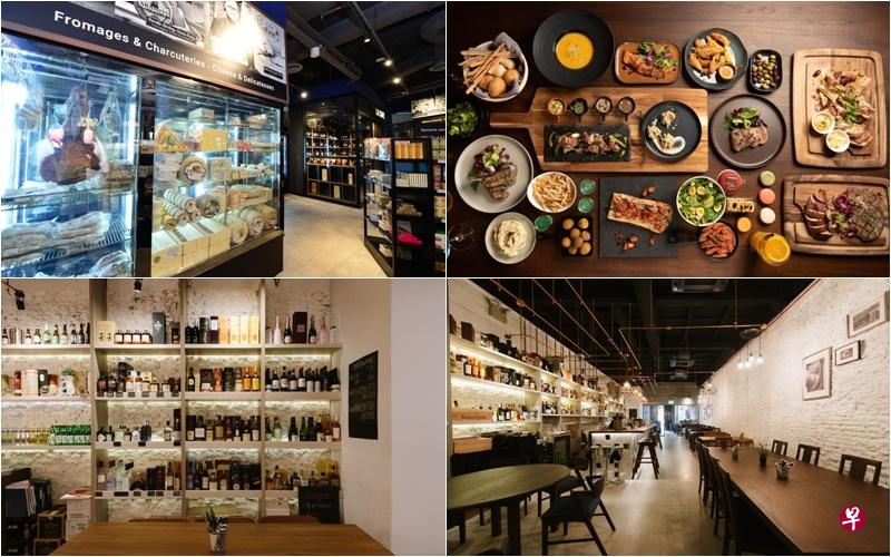 复合式餐馆,结合多种感官享受于一个屋檐下。 复合式餐馆,结合多种感官享受于一个屋檐下。