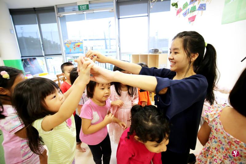 本地幼儿教育环境。(档案照) 本地幼儿教育环境。(档案照)