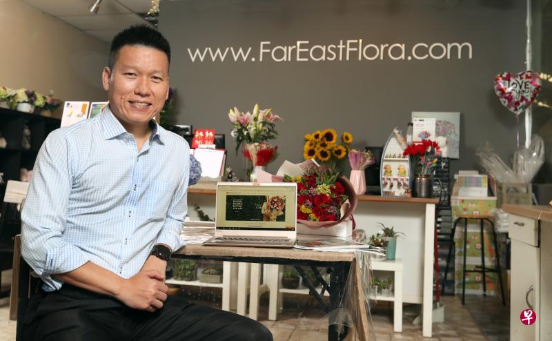 远东花卉董事经理石屏章说,电子商务让公司的规模可以比实体业务扩大得更快,少了零售店面与地点方面的局限。(周国威摄) 远东花卉董事经理石屏章说,电子商务让公司的规模可以比实体业务扩大得更快,少了零售店面与地点方面的局限。(周国威摄)