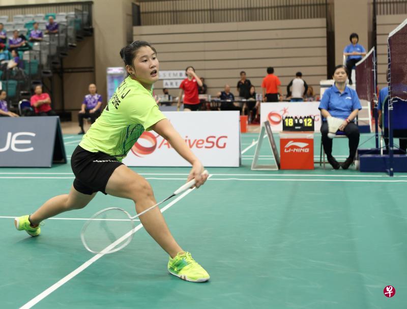 许妤欣世青排名第31位,是去年新加坡青年国际赛女单亚军。(新加坡羽毛球总会提供) 许妤欣世青排名第31位,是去年新加坡青年国际赛女单亚军。(新加坡羽毛球总会提供)