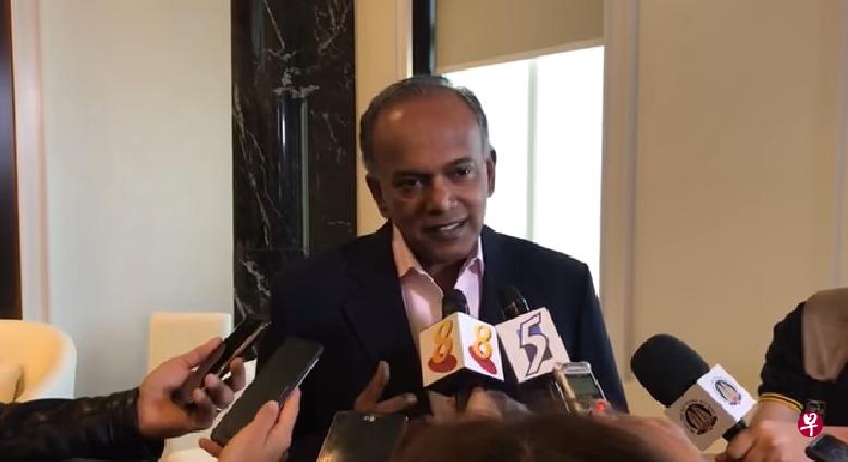 尚穆根指出,多数国人仍反对撤销相关法律,条文去留应交由社会做决定。(海峡时报) 尚穆根指出,多数国人仍反对撤销相关法律,条文去留应交由社会做决定。(海峡时报)