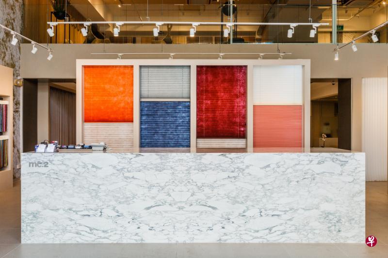 新加坡首个智能帘子流行馆mc2推出新一代的遮帘。 新加坡首个智能帘子流行馆mc2推出新一代的遮帘。