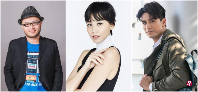 孙立人(左)筹拍《大胃王》,属意何盈莹(中)和朱厚任儿子朱哲伟。(互联网) 孙立人(左)筹拍《大胃王》,属意何盈莹(中)和朱厚任儿子朱哲伟。(互联网)