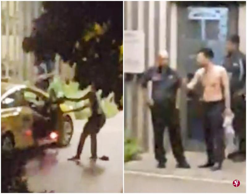 被告对陈文友动粗,还企图将他拉出车外,过程被公众拍下视频。(档案照) 被告对陈文友动粗,还企图将他拉出车外,过程被公众拍下视频。(档案照)