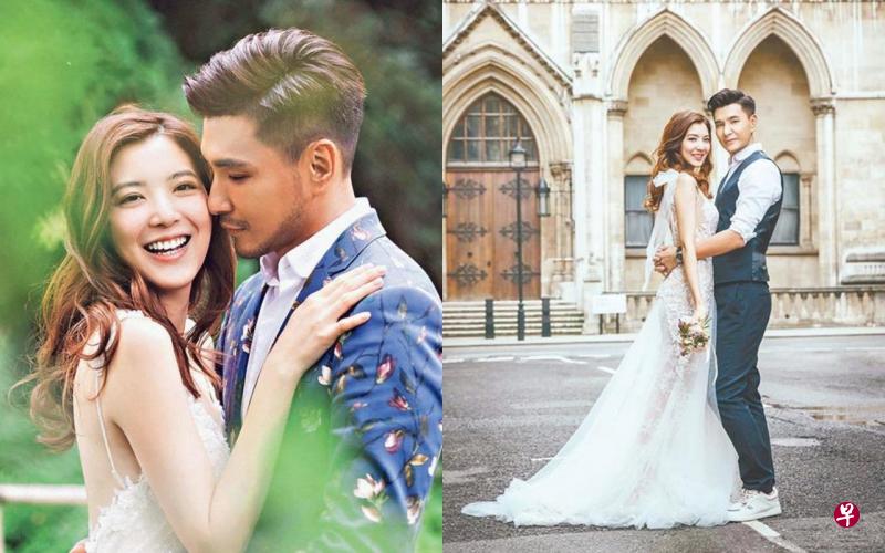 陈展鹏昨天宣布将于下个月中迎娶单文柔过门,两人日前前往英国和法国拍婚纱照。(互联网) 陈展鹏昨天宣布将于下个月中迎娶单文柔过门,两人日前前往英国和法国拍婚纱照。(互联网)