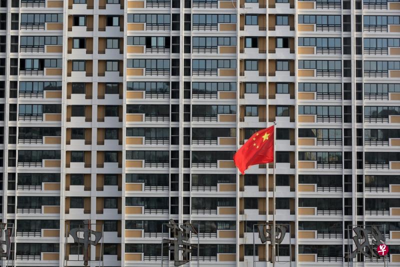 中国一座住宅大楼的外观。(路透社) 中国一座住宅大楼的外观。(路透社)