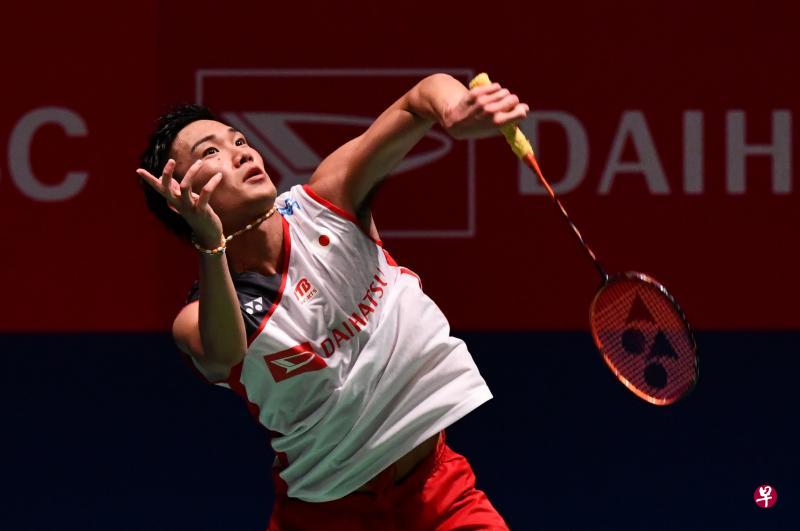 桃田贤斗是日本羽毛球在2020东京奥运争夺金牌的最大希望。(法新社) 桃田贤斗是日本羽毛球在2020东京奥运争夺金牌的最大希望。(法新社)