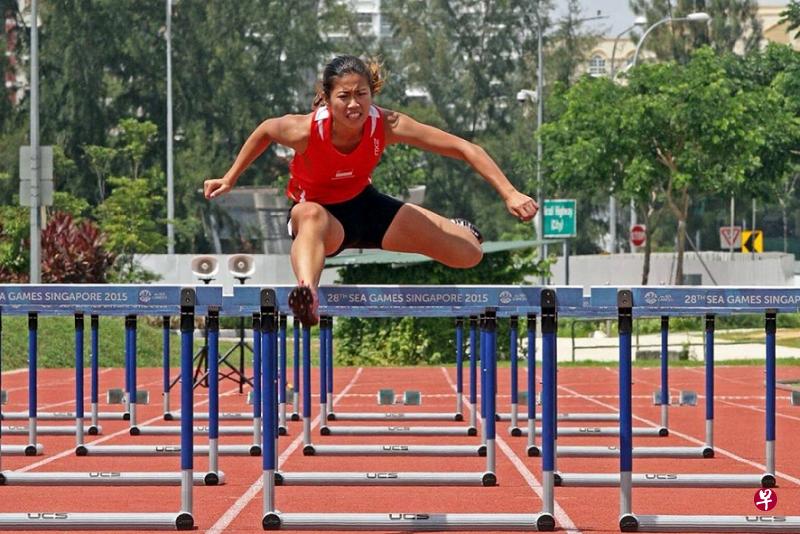 跨栏国手王净蓉今年一月报案指前教练行为不检。(受访者提供) 跨栏国手王净蓉今年一月报案指前教练行为不检。(受访者提供)