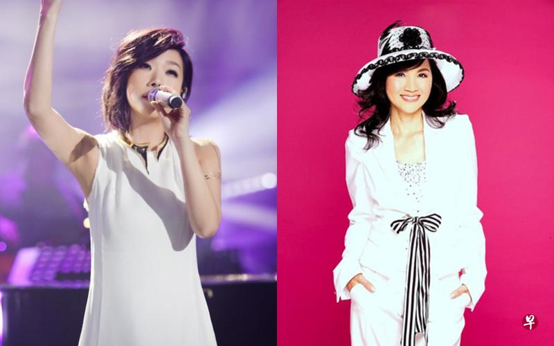 在“十大女巨星”,林忆莲、凤飞飞(右图)均入榜。(互联网) 在“十大女巨星”,林忆莲、凤飞飞(右图)均入榜。(互联网)