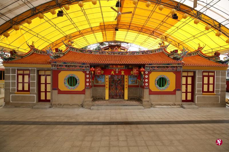刚刚完成修复工程的后港斗母宫，是本地唯一列入国家古迹的乡村庙宇。