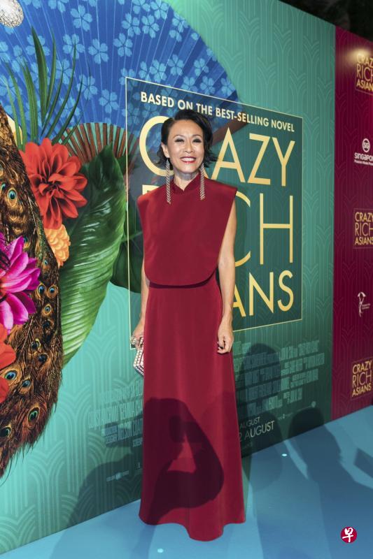 陈琼华在《疯狂富豪》的角色讨好。(华纳电影提供) 陈琼华在《疯狂富豪》的角色讨好。(华纳电影提供)