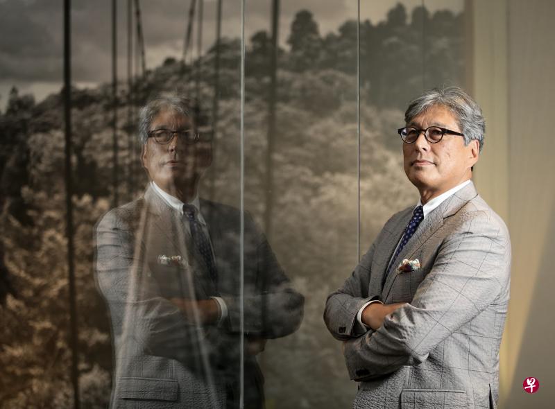 丹下宪孝:我的建筑本来就不是设计给建筑师。如果一般人告诉我建筑很好,我很高兴!谢谢你喜欢它。(叶振忠摄) 丹下宪孝:我的建筑本来就不是设计给建筑师。如果一般人告诉我建筑很好,我很高兴!谢谢你喜欢它。(叶振忠摄)