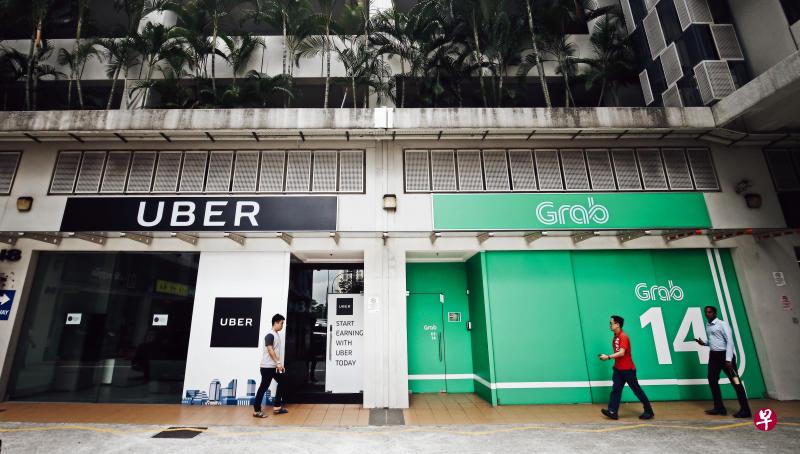 今年3月26日,私召车业者优步(Uber)仓促撤出东南亚市场,并将本区域所有的业务卖给竞争者Grab,以换取后者27.5%的股权。(档案照) 今年3月26日,私召车业者优步(Uber)仓促撤出东南亚市场,并将本区域所有的业务卖给竞争者Grab,以换取后者27.5%的股权。(档案照)