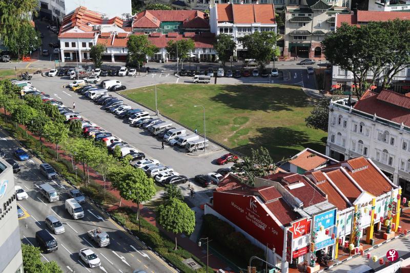 政府推出的客纳街酒店地段靠近牛车水历史区,适合打造成结合附近街景的独特酒店项目。(陈来福摄) 政府推出的客纳街酒店地段靠近牛车水历史区,适合打造成结合附近街景的独特酒店项目。(陈来福摄)