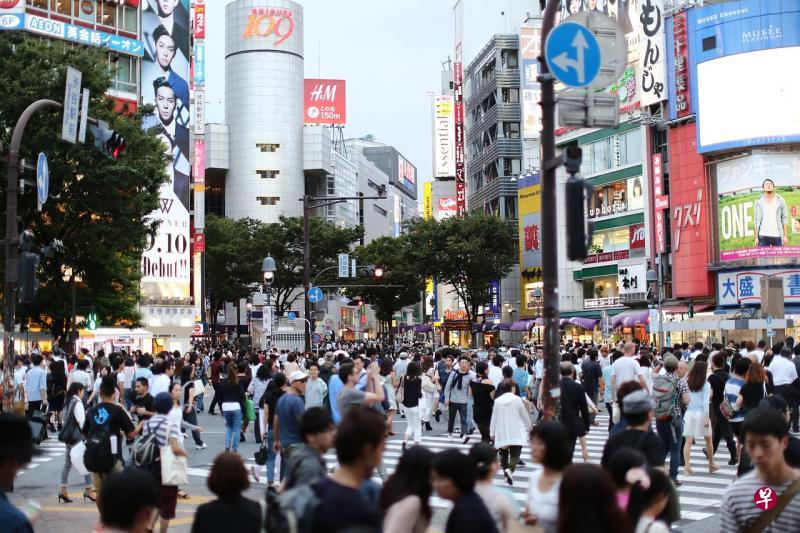 日本东京街头。(取自网络) 日本东京街头。(取自网络)