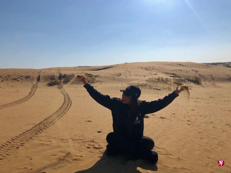 握不住的沙,不如扬了它。(作者提供) 握不住的沙,不如扬了它。(作者提供)