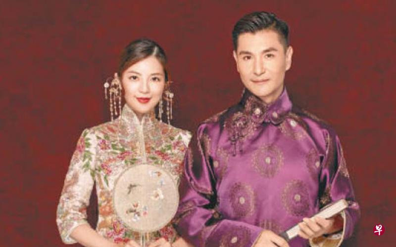 陈展鹏与单文柔明天在香港举行婚宴。(互联网) 陈展鹏与单文柔明天在香港举行婚宴。(互联网)